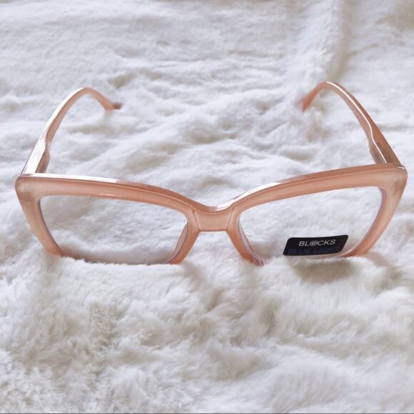 Grace Pink Computer Blue Light Glasses - Picture 8 of 12
